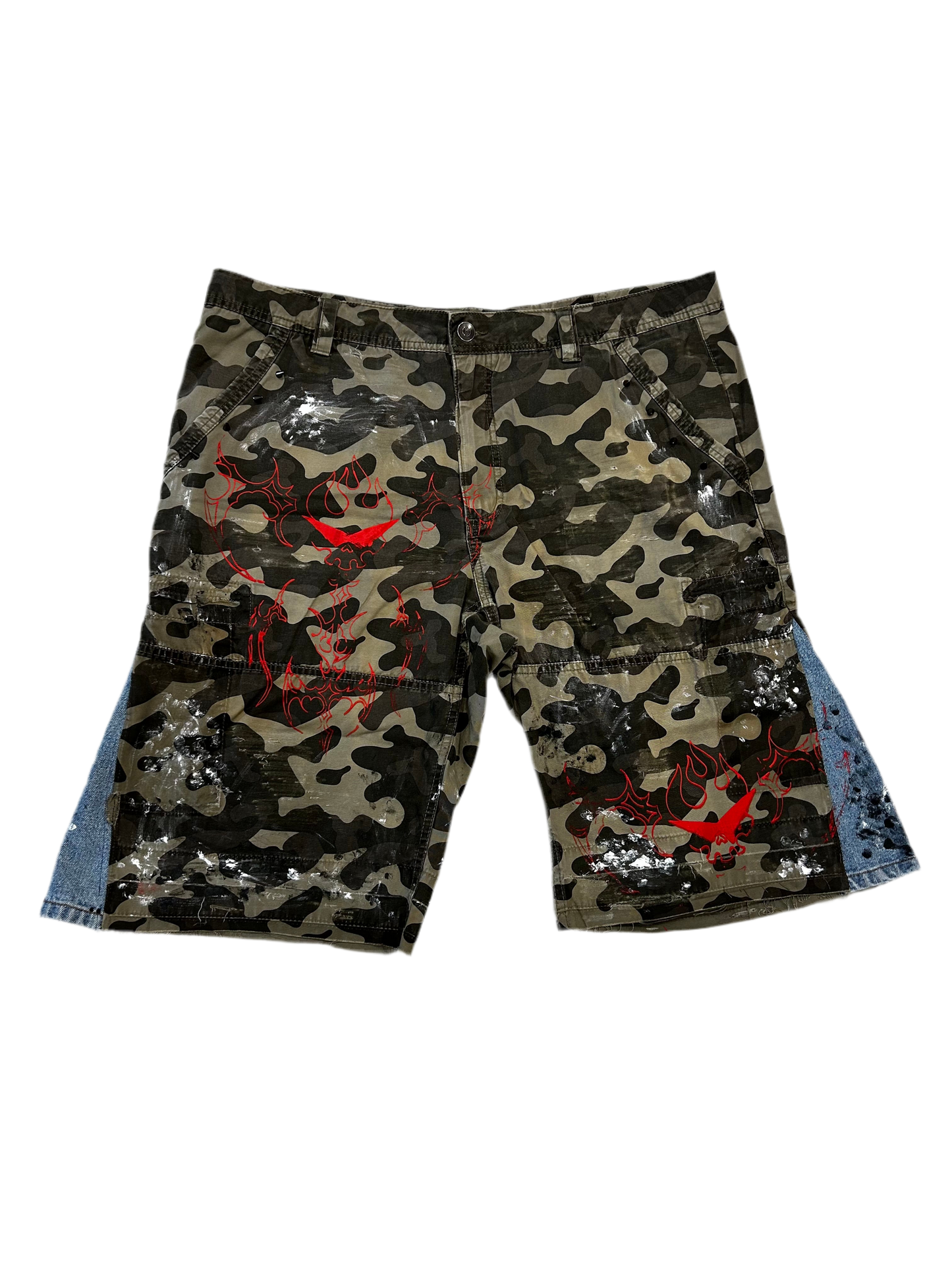 GURREN CAMO jorts