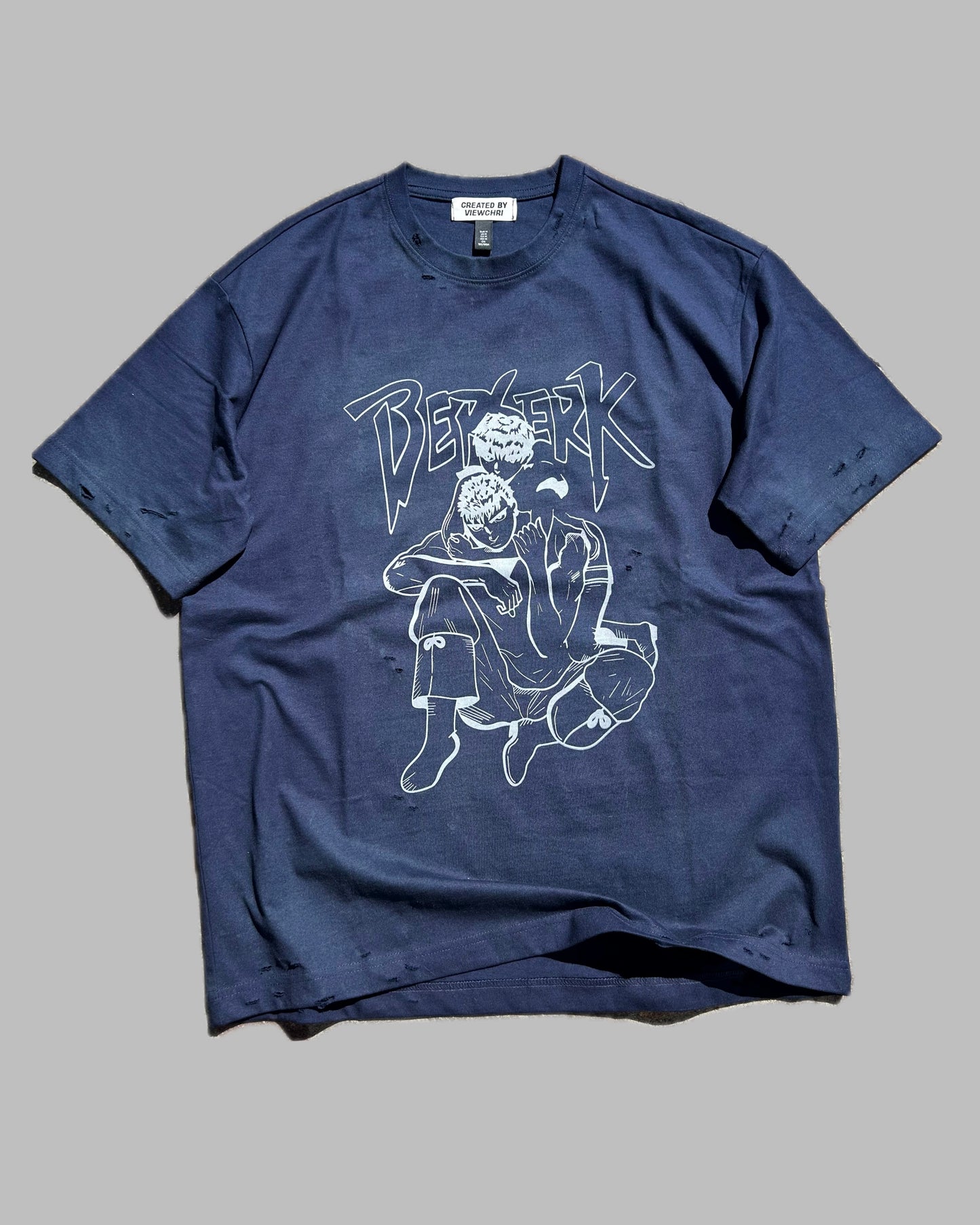 Blue Navy BERSERK TEES