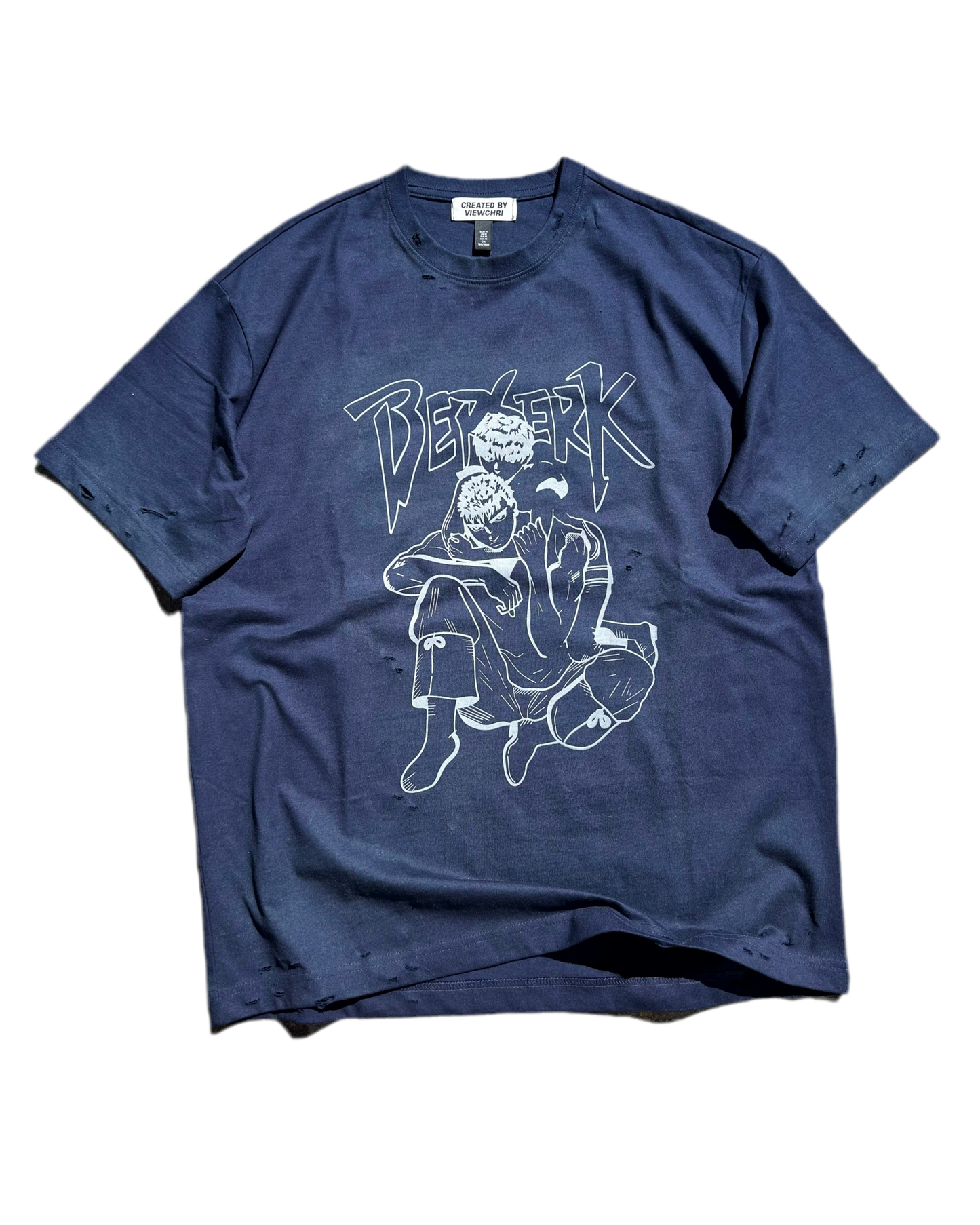 Blue Navy BERSERK TEES