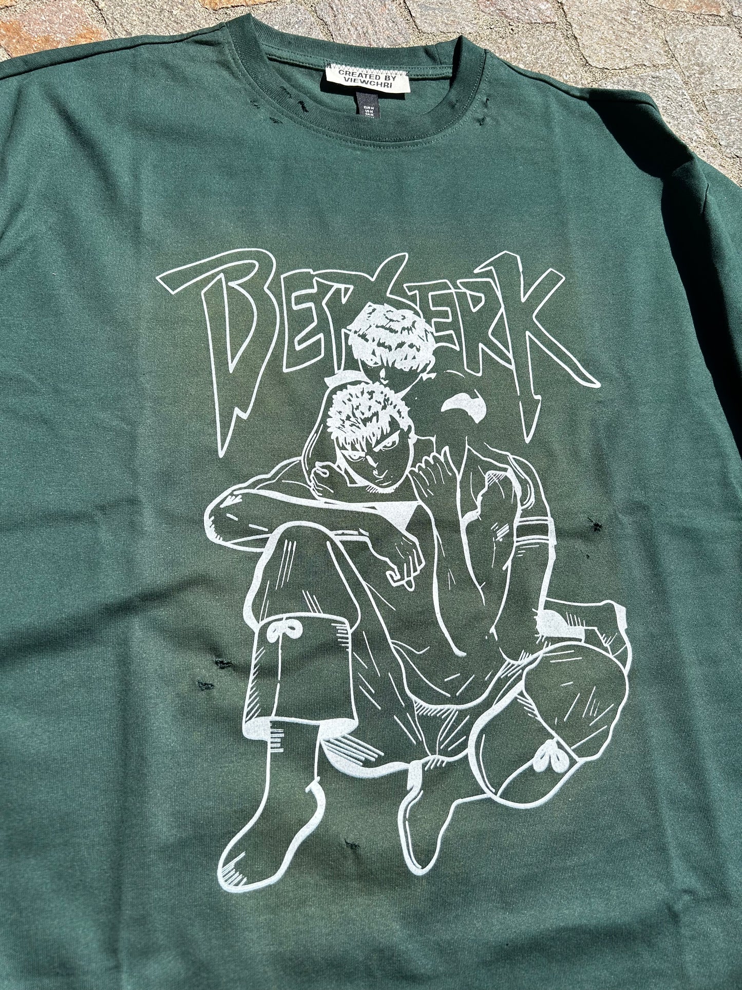 Green BERSERK TEES