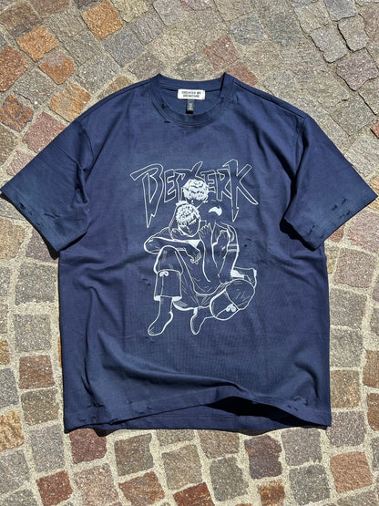 Blue Navy BERSERK TEES