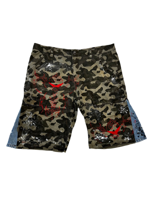 GURREN CAMO jorts